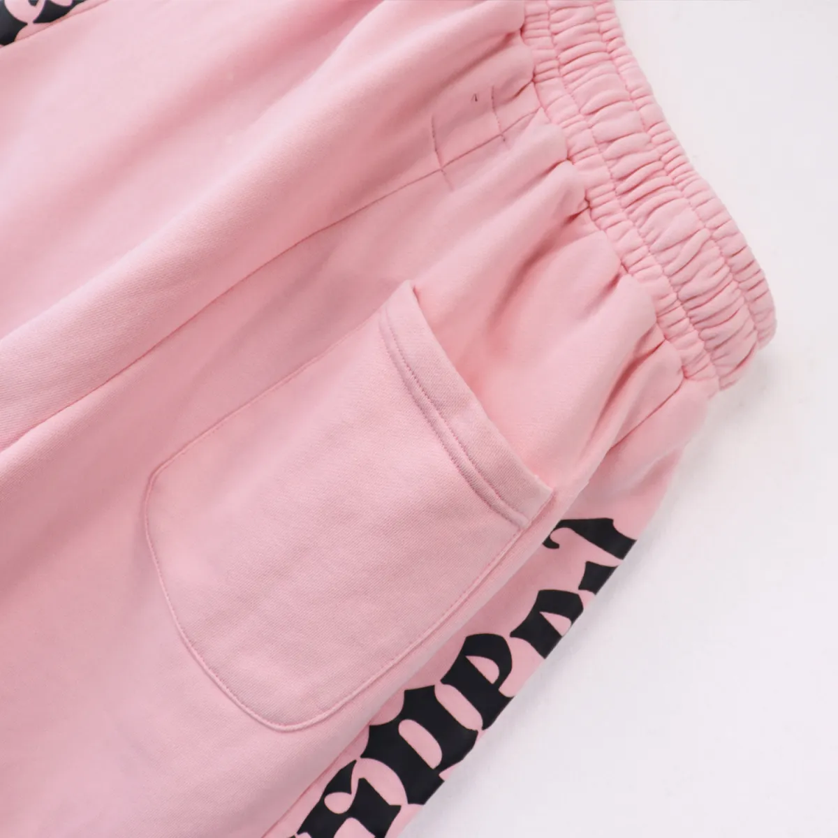 Godspeed Sweat Shorts #8779 Black/Blue/Pink