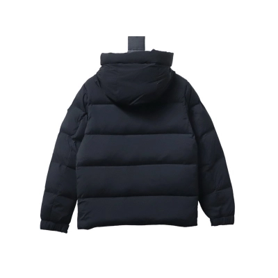 Moncler Black Madeira Hooded Short Down Jacket 02
