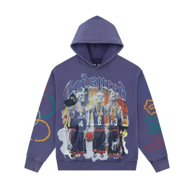 Godspeed Dream Team 24 Hoodie Navy Wash 01