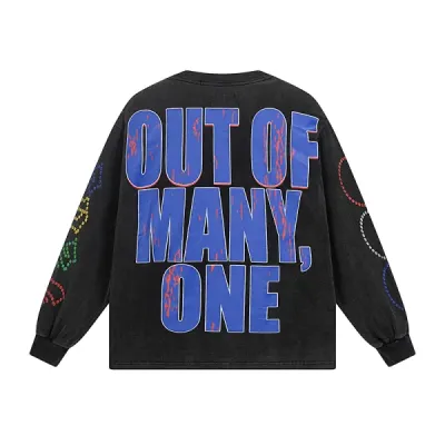 Godspeed Dream Team Long Sleeve T-shirt #1106 Black Wash 02