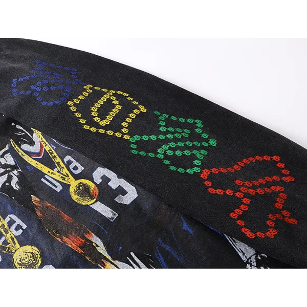 Godspeed Dream Team Long Sleeve T-shirt #1106 Black Wash