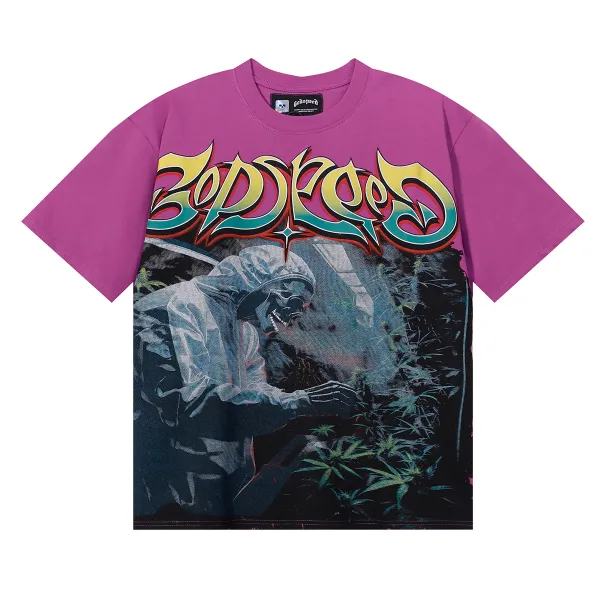 Godspeed Indoor Ice T-Shirt #7080 Purple/Yellow/Black