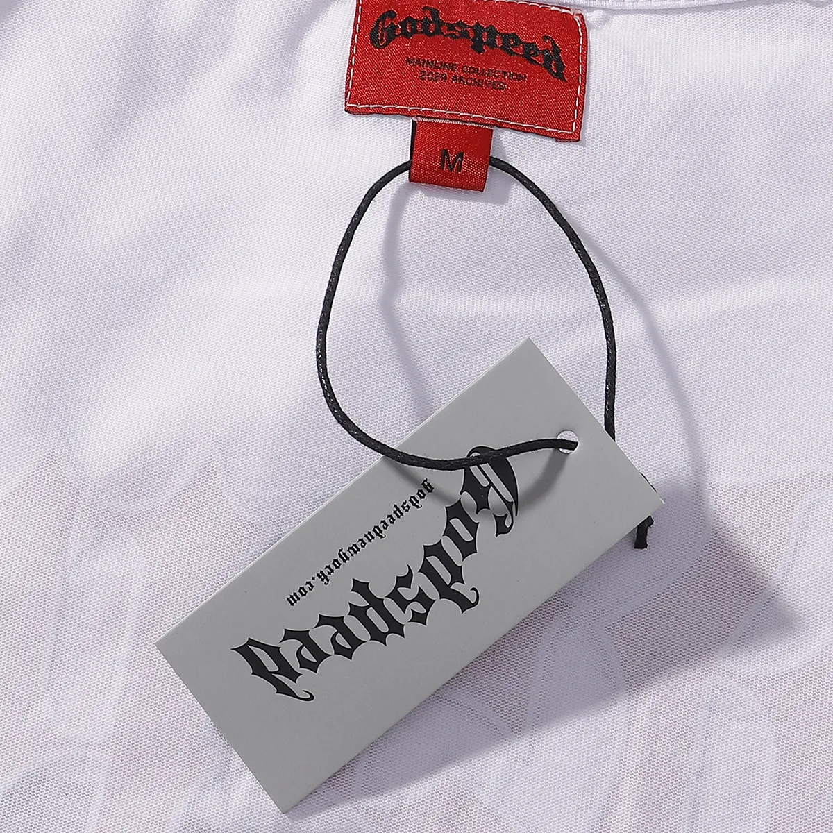 Godspeed Last Laugh T-shirt #7071 Black/White