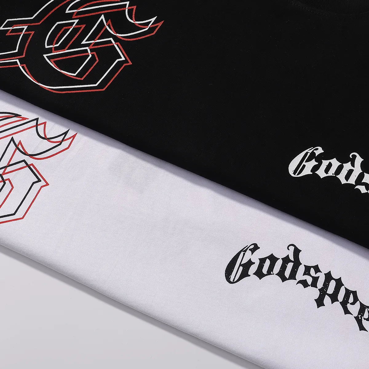 Godspeed Last Laugh T-shirt #7071 Black/White