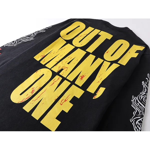 Godspeed Long Lonely Road L/S Thermal Tee #1100 Black Wash