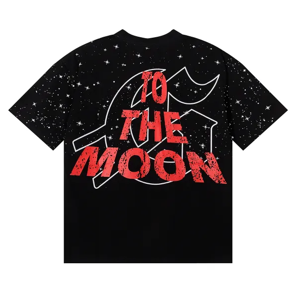 Godspeed No Looking Back T-Shirt #7072 Black Red/Apricot/Black Yellow