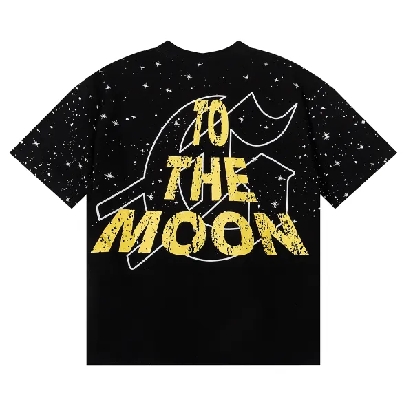 Godspeed No Looking Back T-Shirt #7072 Black Red/Apricot/Black Yellow