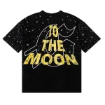 Godspeed No Looking Back T-Shirt #7072 Black Red/Apricot/Black Yellow
