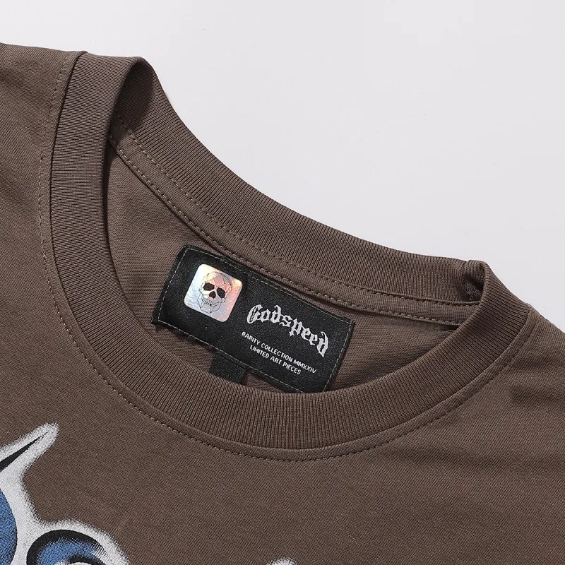 Godspeed Outdoor T-Shirt #7081 Brown/White/Black