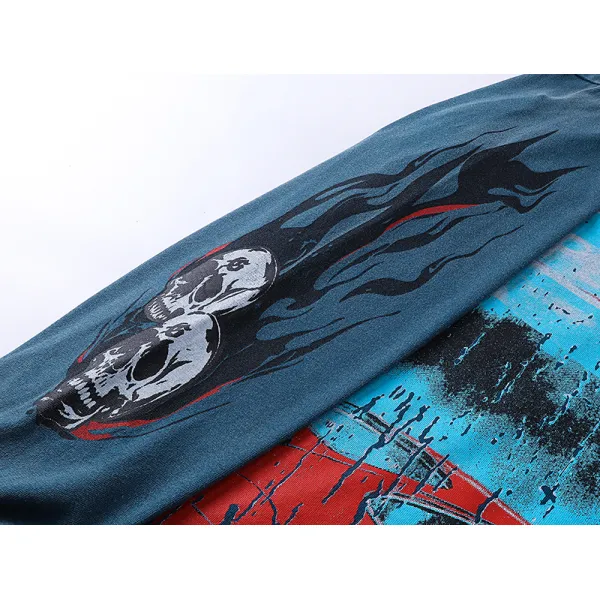 Godspeed Pit Stop L/S Thermal T-shirt #1101 Black/Blue Wash