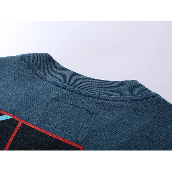 Godspeed Pit Stop L/S Thermal T-shirt #1101 Black/Blue Wash