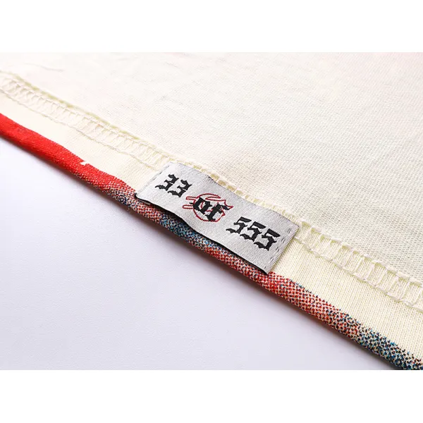 Godspeed Pitstop Thermal Long Sleeve T-shirt #3101 White/Apricot