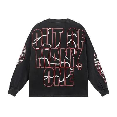 Godspeed Racer Goldie Long Sleeve T-shirt #1102 Black Wash 02