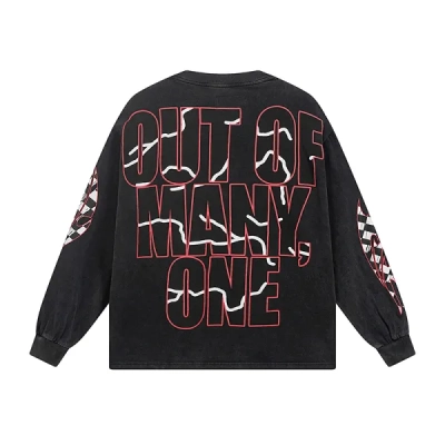 Godspeed Racer Goldie Long Sleeve T-shirt #1102 Black Wash 02