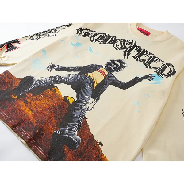 Godspeed Rocker Thermal Long Sleeve T-shirt #3103 Apricot