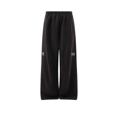 Balenciaga Under Armour Baggy Sweat Pants Black 01