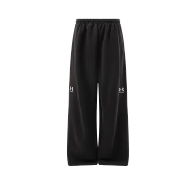 Balenciaga Under Armour Baggy Sweat Pants Black 01