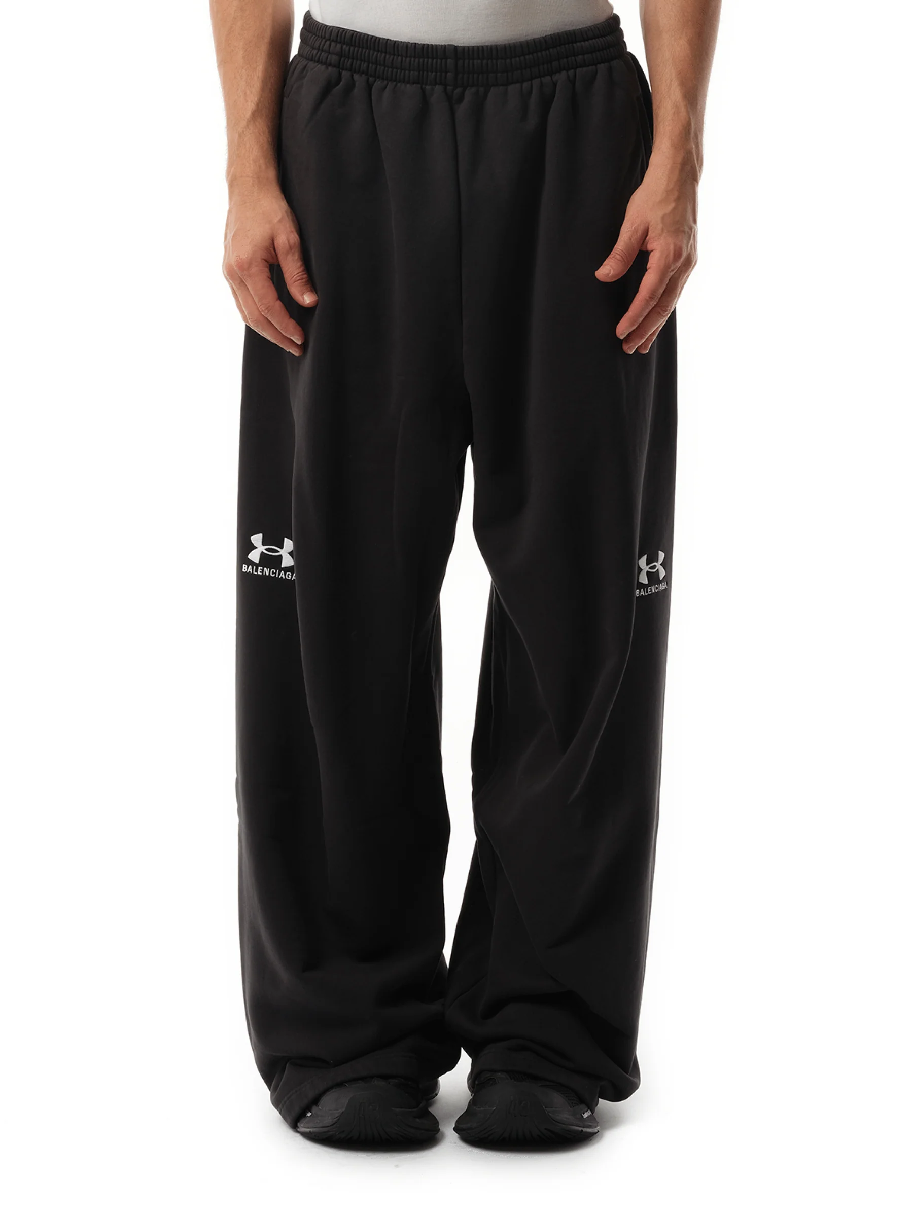 Balenciaga Under Armour Baggy Sweat Pants Black