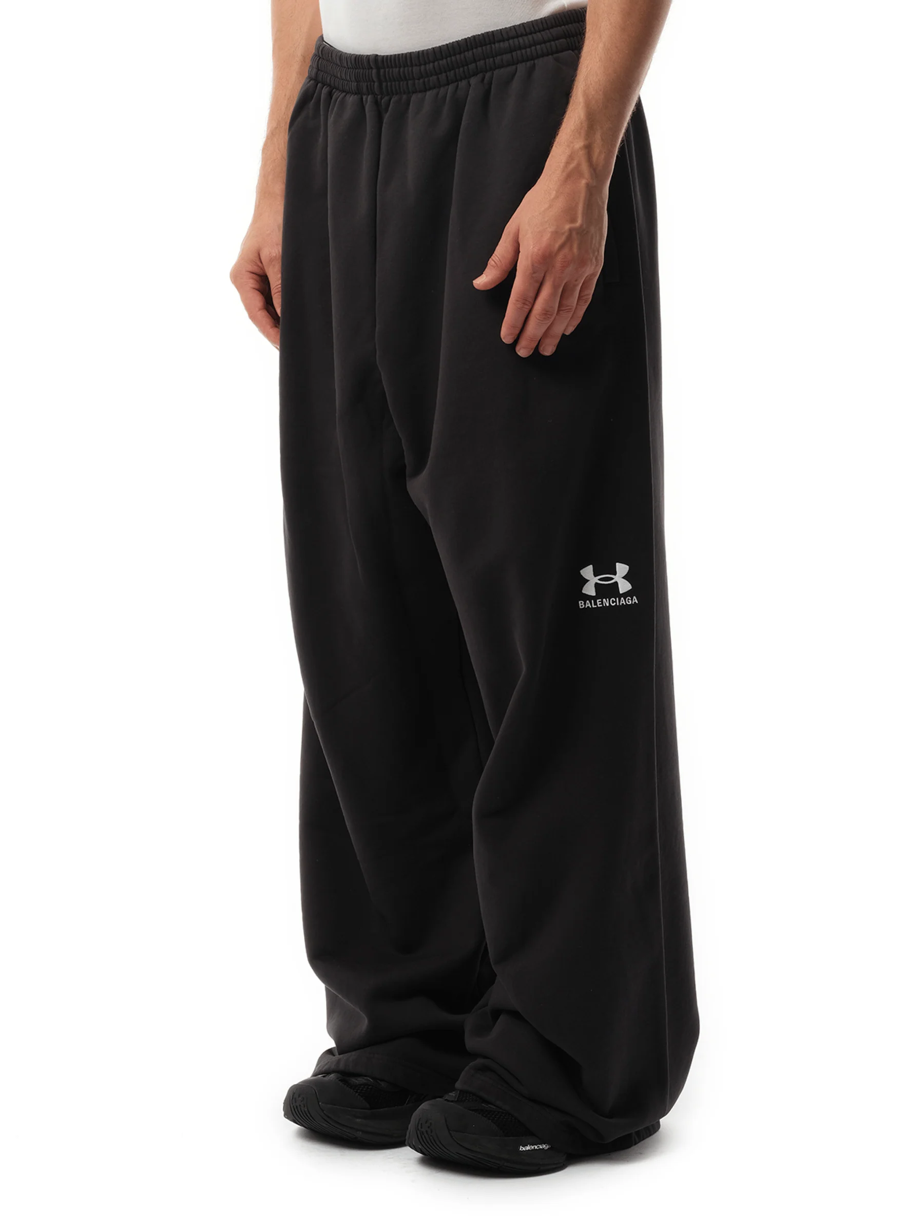 Balenciaga Under Armour Baggy Sweat Pants Black
