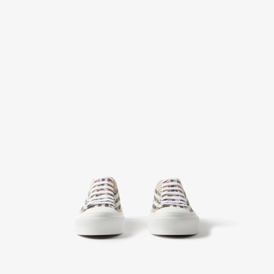 Burberry Check canvas sneakers 02