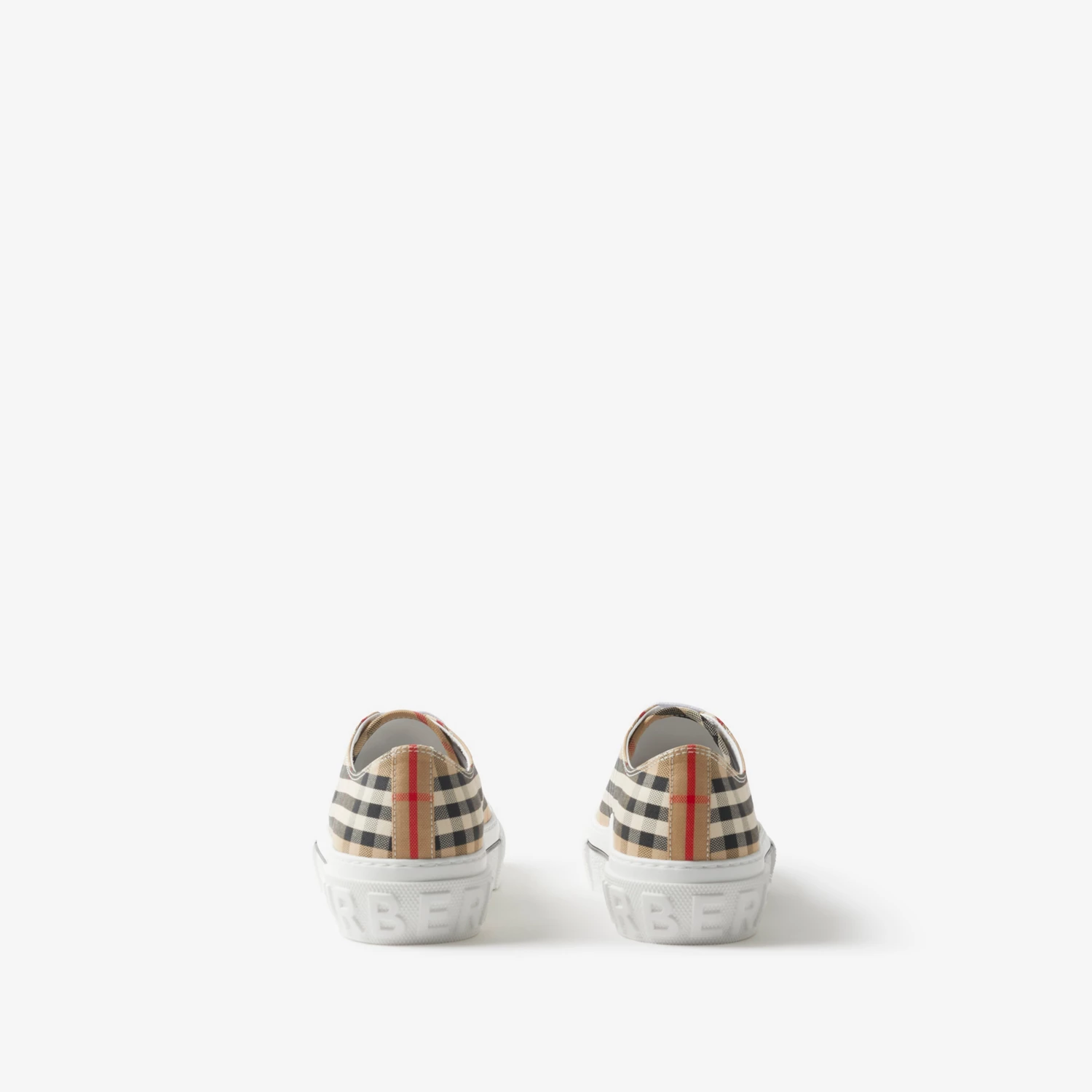 Burberry Check canvas sneakers