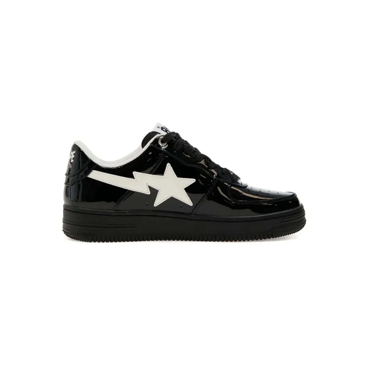 A Bathing Ape Bape Sta™ #2 star low-tops sneakers Black