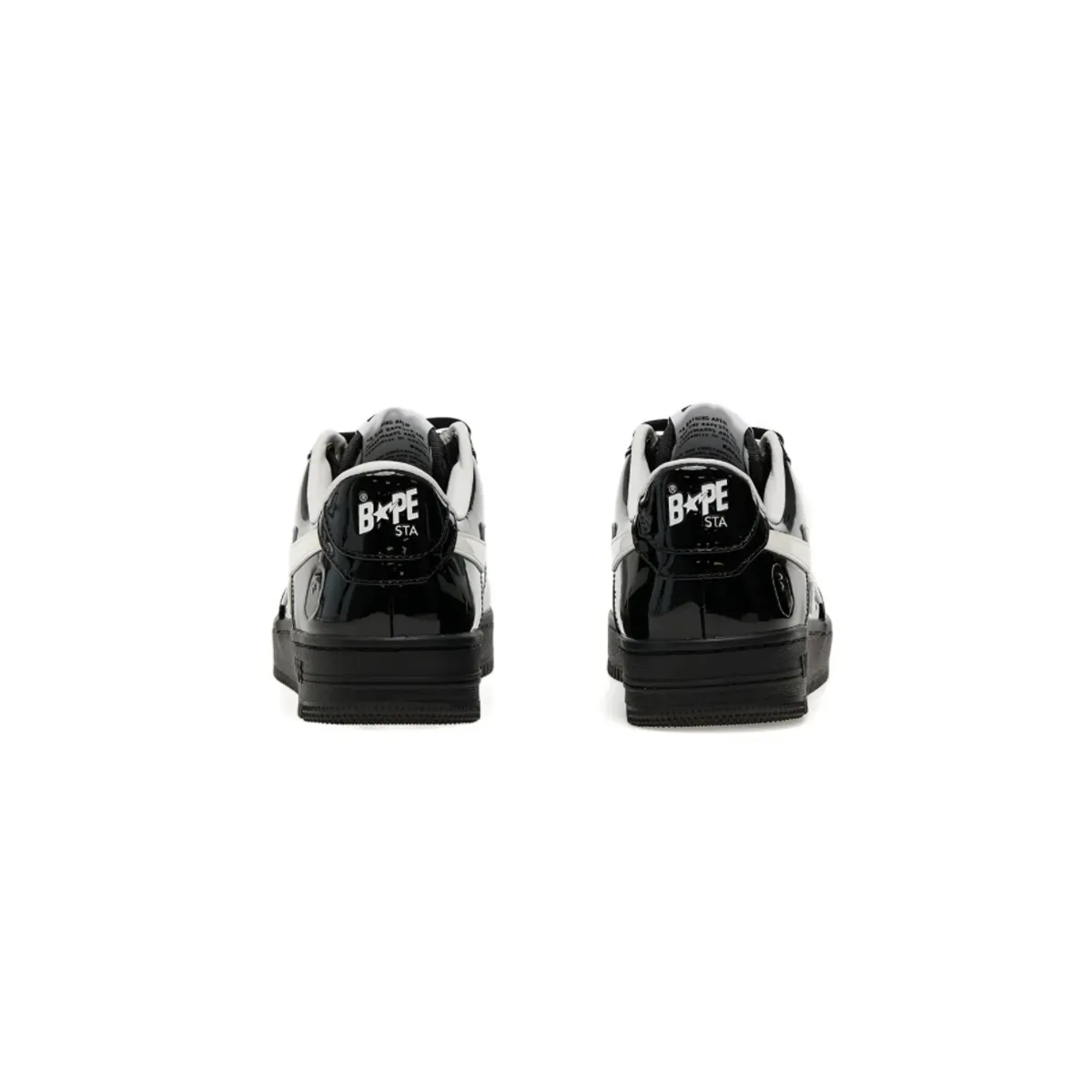 A Bathing Ape Bape Sta™ #2 star low-tops sneakers Black