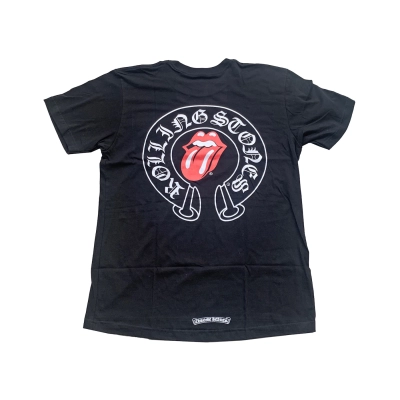 Chrome Hearts Rolling Stones T-shirt Black 02