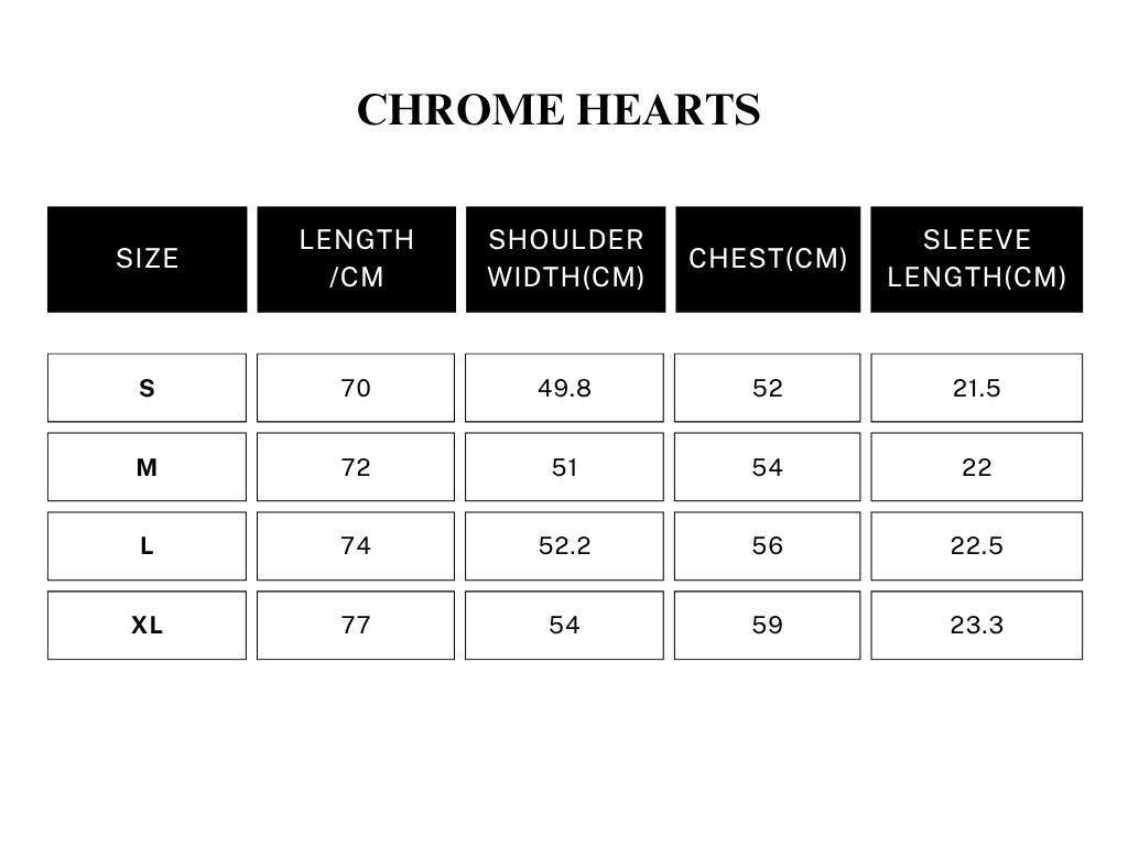 Chrome Hearts Rolling Stones T-shirt Black