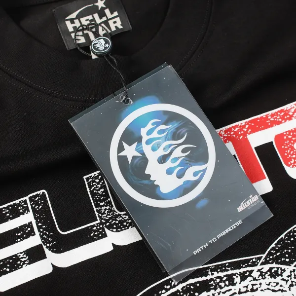 Hellstar 1996 Long-Sleeve T-Shirt D3233 Black/White