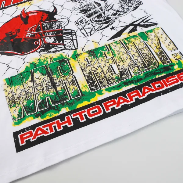 Hellstar ‘War Ready’ Long-Sleeve T-Shirt D3235 Black/White