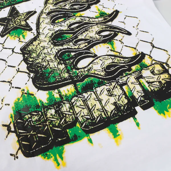 Hellstar ‘War Ready’ Long-Sleeve T-Shirt D3235 Black/White