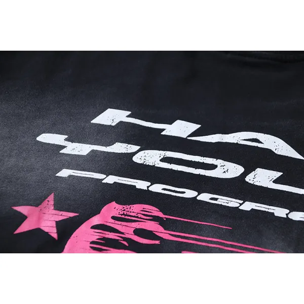 Hellstar Christ Long-Sleeve T-Shirt #652 Washed Black