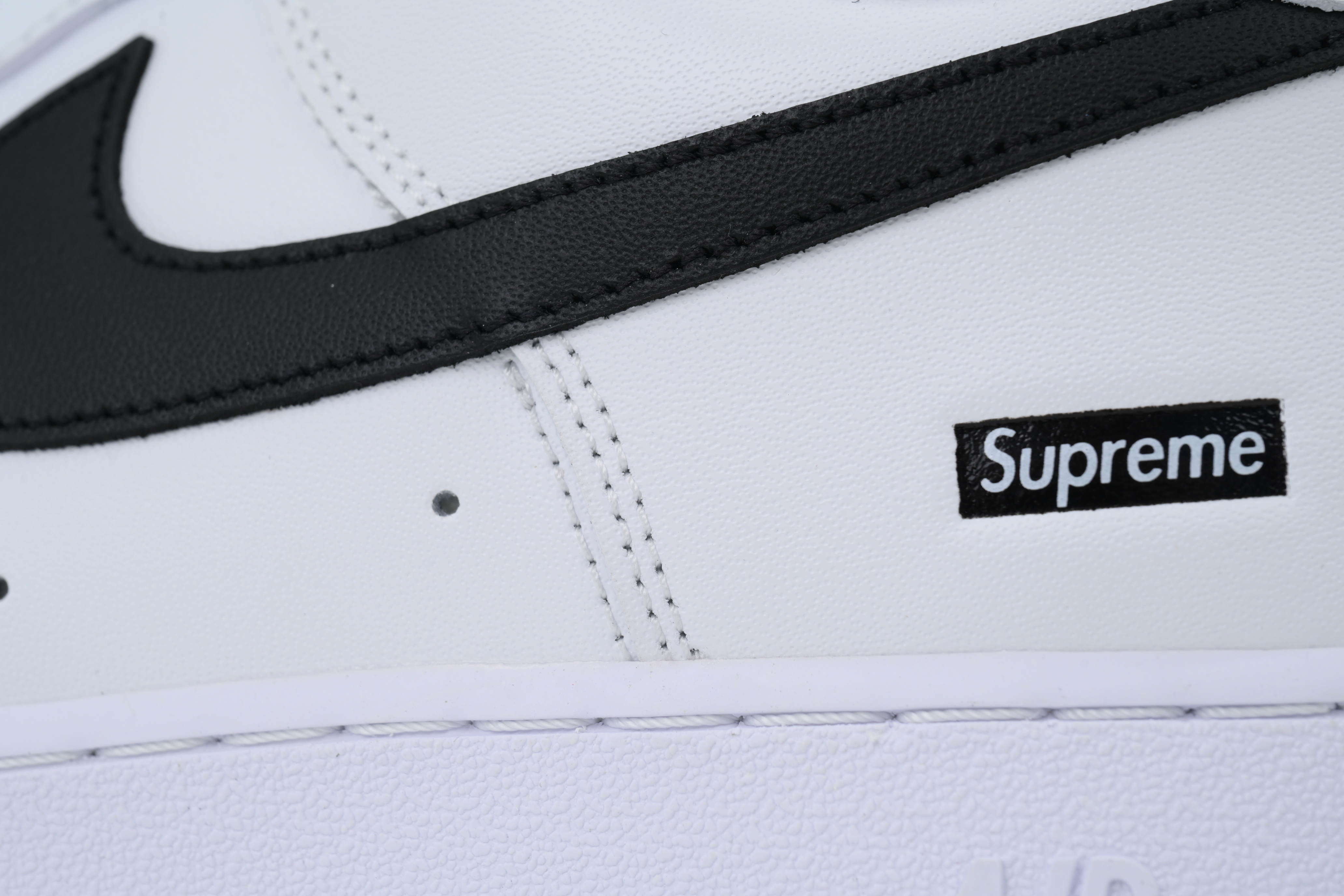 LJR Batch Nike Supreme x Air Force 1 Low 'Box Logo - White Black' CU9225-102