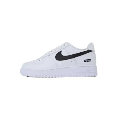 LJR Batch Nike Supreme x Air Force 1 Low 'Box Logo - White Black' CU9225-102 01