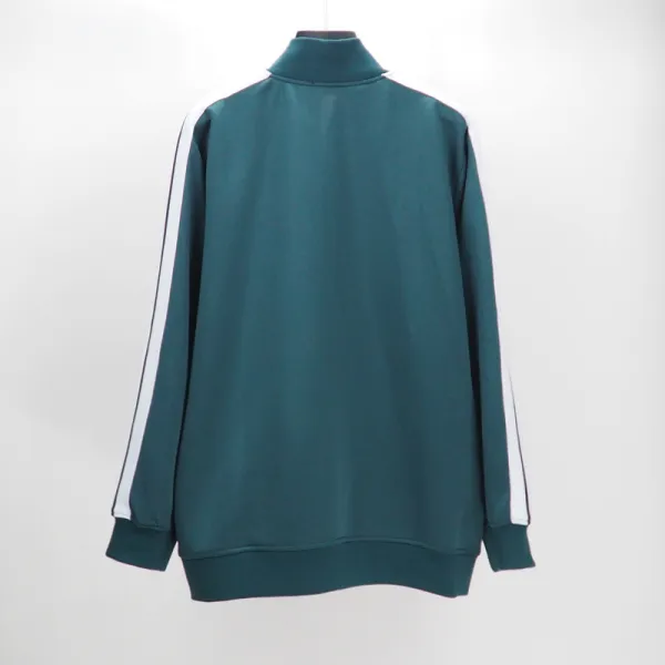 Palm Angels Zip-Up Classic Track Jacket & Pants Set Dark Green