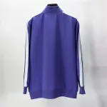 Palm Angels Zip-Up Classic Track Jacket & Pants Set Dark Purple