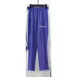 Palm Angels Zip-Up Classic Track Jacket & Pants Set Dark Purple
