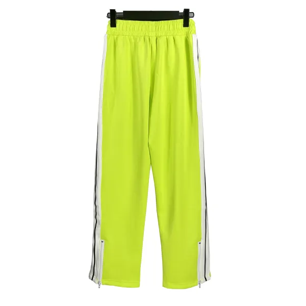 Palm Angels Zip-Up Classic Track Jacket & Pants Set Fluorescent Yellow