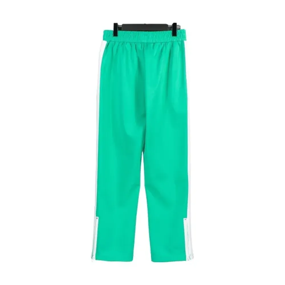 Palm Angels Zip-Up Classic Track Jacket & Pants Set Grass Green