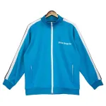 Palm Angels Zip-Up Classic Track Jacket & Pants Set Lake Blue