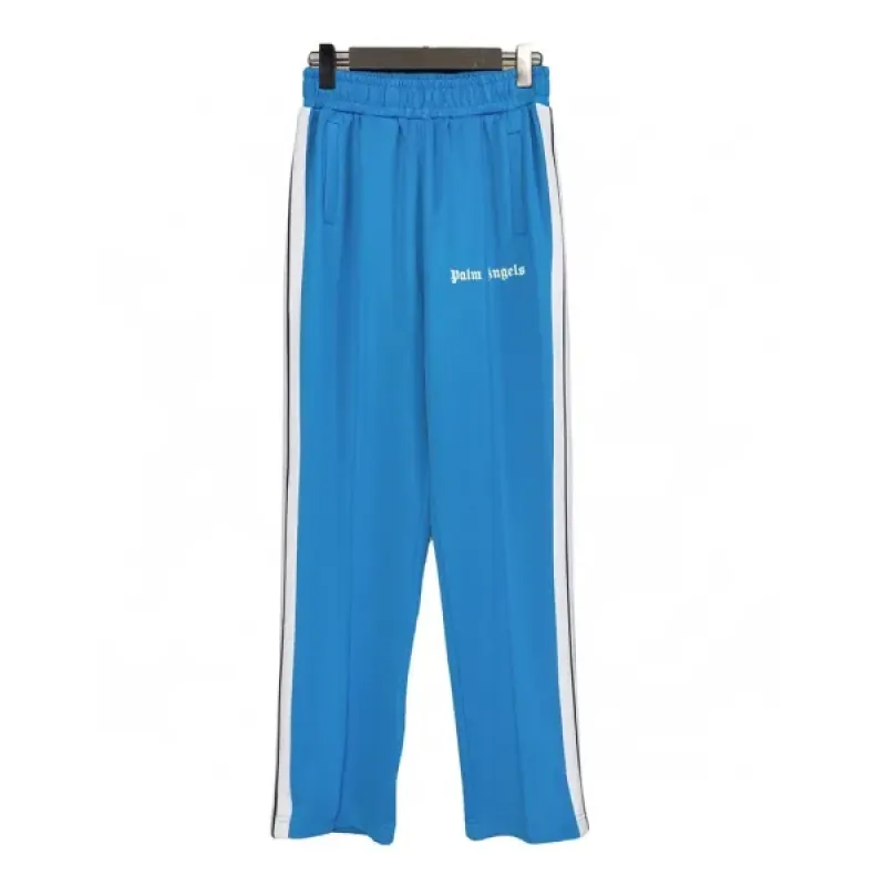 Palm Angels Zip-Up Classic Track Jacket & Pants Set Lake Blue