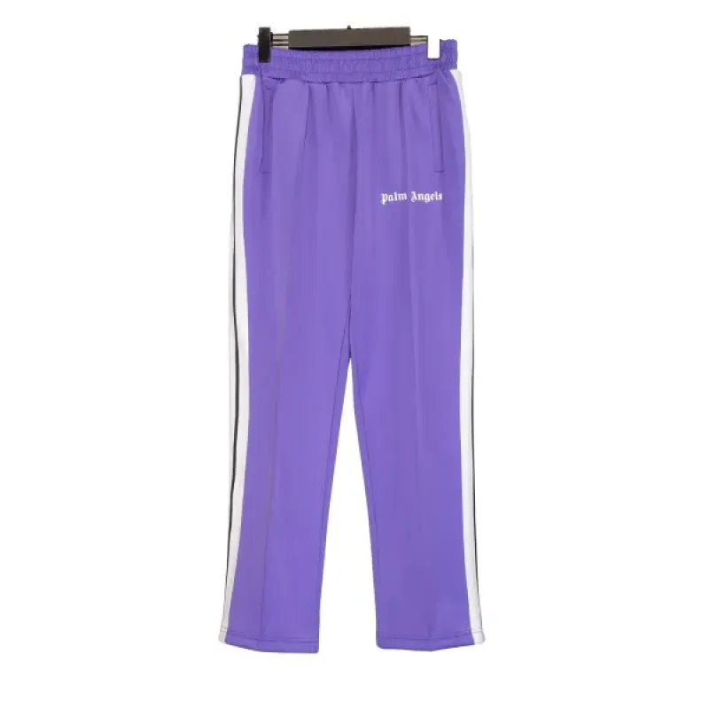 Palm Angels Zip-Up Classic Track Jacket & Pants Set Light Purple