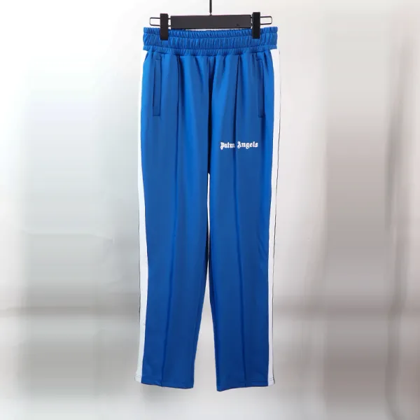 Palm Angels Zip-Up Classic Track Jacket & Pants Set Royal Blue