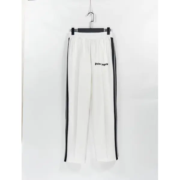 Palm Angels Zip-Up Classic Track Jacket & Pants Set White