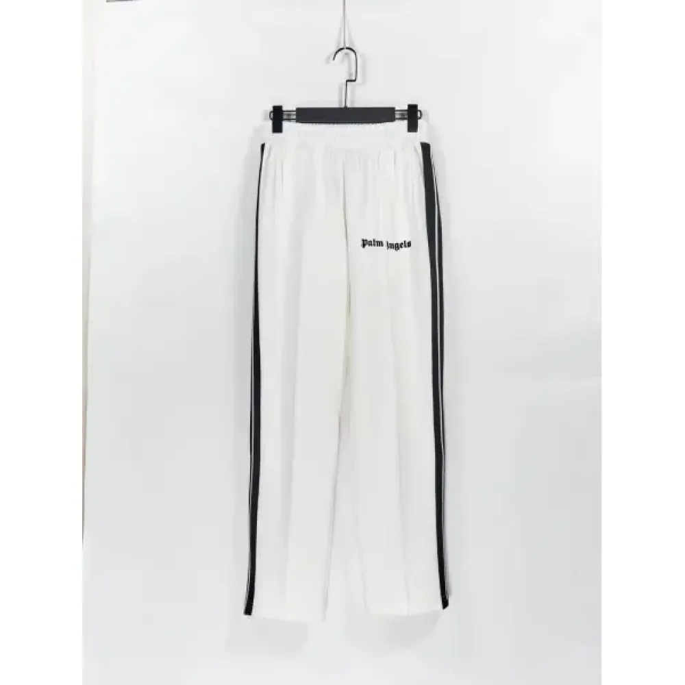 Palm Angels Zip-Up Classic Track Jacket & Pants Set White