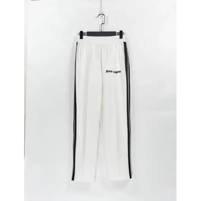 Palm Angels Zip-Up Classic Track Jacket & Pants Set White