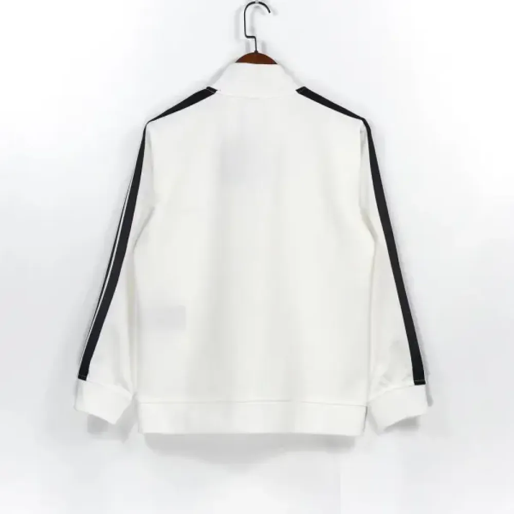 Palm Angels Zip-Up Classic Track Jacket & Pants Set White