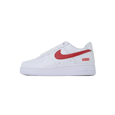 PK God Batch Supreme x Air Force 1 Low'Box Logo-Speed Red'Shanghai Exclusive CU9225-101 01