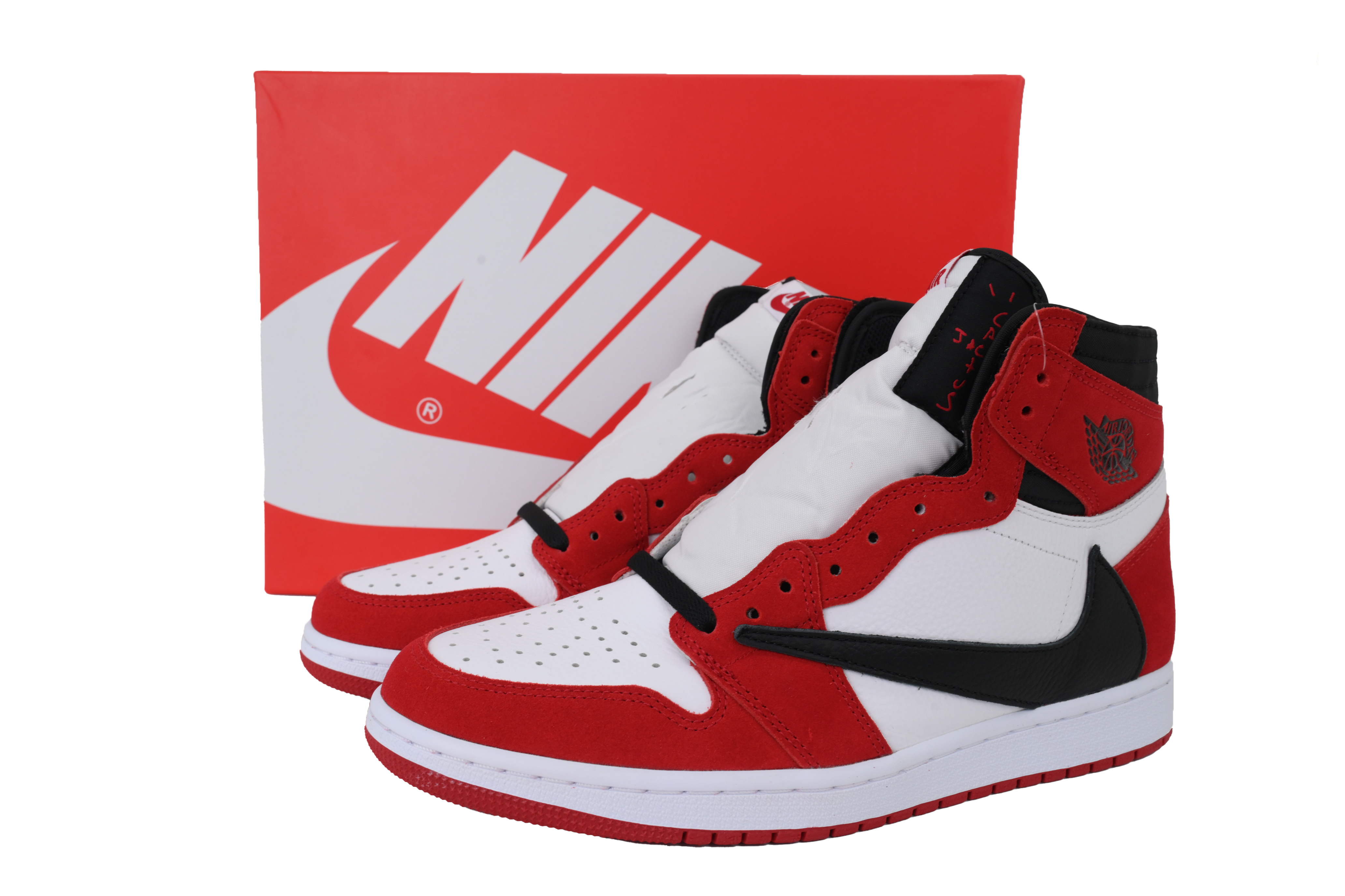 PK God Batch Zion Williamson x Air Jordan 1 Retro Low High Red Hook DH3227-601